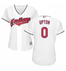 Womens Majestic Cleveland Indians 0 BJ Upton Authentic White Home Cool Base MLB Jersey Womens Majestic Cleveland Indians 0 BJ Upton Authentic White Home Cool Base MLB Jersey