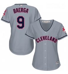 Womens Majestic Cleveland Indians 9 Carlos Baerga Authentic Grey Road Cool Base MLB Jersey Womens Majestic Cleveland Indians 9 Carlos Baerga Authentic Grey Road Cool Base MLB Jersey