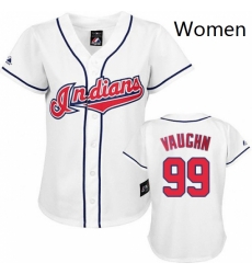 Womens Majestic Cleveland Indians 99 Ricky Vaughn Replica White MLB Jersey Womens Majestic Cleveland Indians 99 Ricky Vaughn Replica White MLB Jersey