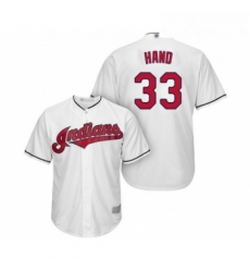 Youth Cleveland Indians 33 Brad Hand Replica White Home Cool Base Baseball Jersey Youth Cleveland Indians 33 Brad Hand Replica White Home Cool Base Baseball Jersey