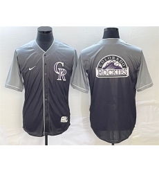 Men Colorado Rockies Grey Drrift Edition Team Big Logo Stitched Baseball Jersey Men Colorado Rockies Grey Drrift Edition Team Big Logo Stitched Baseball Jersey