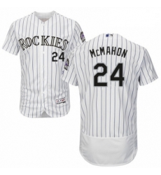 Mens Majestic Colorado Rockies 24 Ryan McMahon White Home Flex Base Authentic Collection MLB Jersey Mens Majestic Colorado Rockies 24 Ryan McMahon White Home Flex Base Authentic Collection MLB Jersey