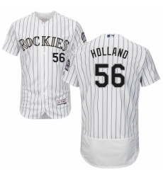 Mens Majestic Colorado Rockies 56 Greg Holland White Flexbase Authentic Collection MLB Jersey Mens Majestic Colorado Rockies 56 Greg Holland White Flexbase Authentic Collection MLB Jersey