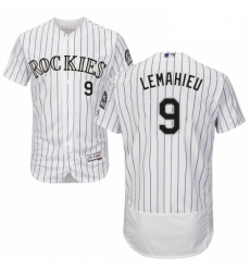 Mens Majestic Colorado Rockies 9 DJ LeMahieu White Home Flex Base Authentic Collection MLB Jersey Mens Majestic Colorado Rockies 9 DJ LeMahieu White Home Flex Base Authentic Collection MLB Jersey