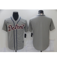 Men Nike Detroit Tigers Blank Grey Baseball Stitched MLB Jersey Men Nike Detroit Tigers Blank Grey Baseball Stitched MLB Jersey