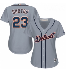 Womens Majestic Detroit Tigers 23 Willie Horton Authentic Grey Road Cool Base MLB Jersey Womens Majestic Detroit Tigers 23 Willie Horton Authentic Grey Road Cool Base MLB Jersey