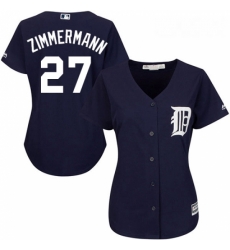 Womens Majestic Detroit Tigers 27 Jordan Zimmermann Replica Navy Blue Alternate Cool Base MLB Jersey Womens Majestic Detroit Tigers 27 Jordan Zimmermann Replica Navy Blue Alternate Cool Base MLB Jersey