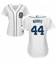 Womens Majestic Detroit Tigers 44 Daniel Norris Replica White Home Cool Base MLB Jersey Womens Majestic Detroit Tigers 44 Daniel Norris Replica White Home Cool Base MLB Jersey