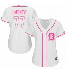Womens Majestic Detroit Tigers 77 Joe Jimenez Replica White Fashion Cool Base MLB Jersey Womens Majestic Detroit Tigers 77 Joe Jimenez Replica White Fashion Cool Base MLB Jersey