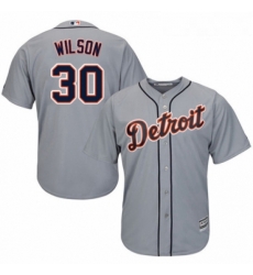 Youth Majestic Detroit Tigers 30 Alex Wilson Authentic Grey Road Cool Base MLB Jersey Youth Majestic Detroit Tigers 30 Alex Wilson Authentic Grey Road Cool Base MLB Jersey