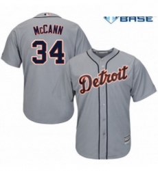 Youth Majestic Detroit Tigers 34 James McCann Authentic Grey Road Cool Base MLB Jersey Youth Majestic Detroit Tigers 34 James McCann Authentic Grey Road Cool Base MLB Jersey