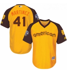 Youth Majestic Detroit Tigers 41 Victor Martinez Authentic Yellow 2016 All Star American League BP Cool Base MLB Jersey Youth Majestic Detroit Tigers 41 Victor Martinez Authentic Yellow 2016 All Star American League BP Cool Base MLB Jersey