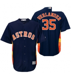 Astros 35 Justin Verlander Navy Cool Base Jersey Astros 35 Justin Verlander Navy Cool Base Jersey