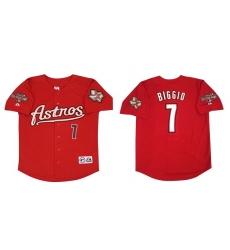 Craig Biggio 2004 Houston Astros Alternate Red Men's Jersey