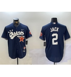 Men Houston Astros 2 David Jack Navy Cactus Jack Style Vapor Premier Limited Stitched Baseball Jersey Men Houston Astros 2 David Jack Navy Cactus Jack Style Vapor Premier Limited Stitched Baseball Jersey
