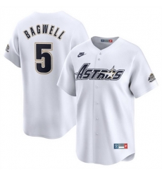 Men Houston Astros 5 Jeff Bagwell Cream Cooperstown Collection Limited Stitched Baseball Jersey Men Houston Astros 5 Jeff Bagwell Cream Cooperstown Collection Limited Stitched Baseball Jersey