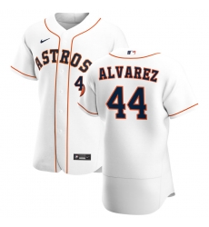 Men's Houston Astros #44 Yordan Alvarez Nike White Home 2020 Authentic Player MLB Jersey Men's Houston Astros #44 Yordan Alvarez Nike White Home 2020 Authentic Player MLB Jersey