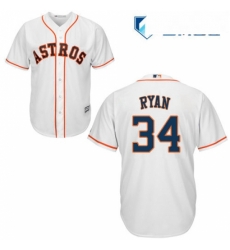 Mens Majestic Houston Astros 34 Nolan Ryan Replica White Home Cool Base MLB Jersey Mens Majestic Houston Astros 34 Nolan Ryan Replica White Home Cool Base MLB Jersey