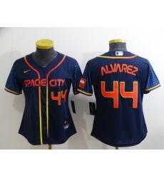 Women Houston Astros 44 Yordan Alvarez 2022 Navy City Connect Stitched Jerseys Women Houston Astros 44 Yordan Alvarez 2022 Navy City Connect Stitched Jerseys
