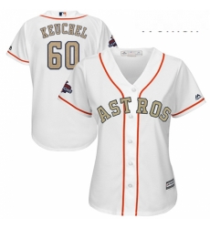 Womens Majestic Houston Astros 60 Dallas Keuchel Authentic White 2018 Gold Program Cool Base MLB Jersey Womens Majestic Houston Astros 60 Dallas Keuchel Authentic White 2018 Gold Program Cool Base MLB Jersey