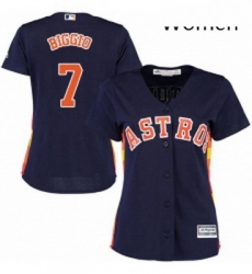 Womens Majestic Houston Astros 7 Craig Biggio Authentic Navy Blue Alternate Cool Base MLB Jersey Womens Majestic Houston Astros 7 Craig Biggio Authentic Navy Blue Alternate Cool Base MLB Jersey
