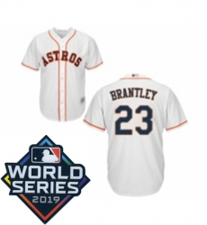 Youth Houston Astros 23 Michael Brantley White Home Cool Base Baseball jersey Youth Houston Astros 23 Michael Brantley White Home Cool Base Baseball jersey