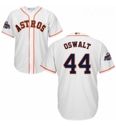 Youth Majestic Houston Astros 44 Roy Oswalt Replica White Home 2017 World Series Champions Cool Base MLB Jersey Youth Majestic Houston Astros 44 Roy Oswalt Replica White Home 2017 World Series Champions Cool Base MLB Jersey