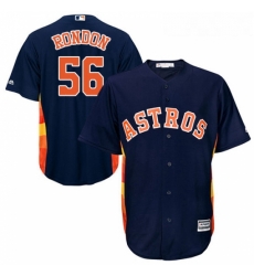 Youth Majestic Houston Astros 56 Hector Rondon Replica Navy Blue Alternate Cool Base MLB Jersey Youth Majestic Houston Astros 56 Hector Rondon Replica Navy Blue Alternate Cool Base MLB Jersey