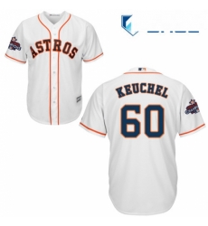 Youth Majestic Houston Astros 60 Dallas Keuchel Replica White Home 2017 World Series Champions Cool Base MLB Jersey Youth Majestic Houston Astros 60 Dallas Keuchel Replica White Home 2017 World Series Champions Cool Base MLB Jersey