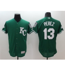 Men Kansas City Royals 13 Perez Green Elite 2021 MLB Jerseys Men Kansas City Royals 13 Perez Green Elite 2021 MLB Jerseys