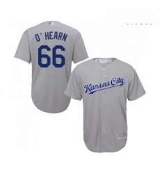 Mens Kansas City Royals 66 Ryan O Hearn Replica Grey Road Cool Base Baseball Jersey Mens Kansas City Royals 66 Ryan O Hearn Replica Grey Road Cool Base Baseball Jersey