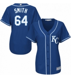 Womens Majestic Kansas City Royals 64 Burch Smith Replica Blue Alternate 2 Cool Base MLB Jersey Womens Majestic Kansas City Royals 64 Burch Smith Replica Blue Alternate 2 Cool Base MLB Jersey