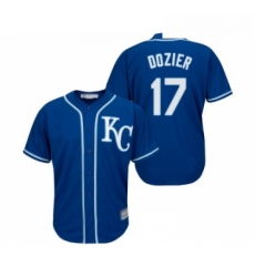 Youth Kansas City Royals 17 Hunter Dozier Replica Blue Alternate 2 Cool Base Baseball Jersey Youth Kansas City Royals 17 Hunter Dozier Replica Blue Alternate 2 Cool Base Baseball Jersey