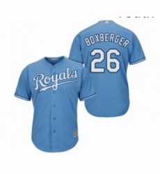 Youth Kansas City Royals 26 Brad Boxberger Replica Light Blue Alternate 1 Cool Base Baseball Jersey Youth Kansas City Royals 26 Brad Boxberger Replica Light Blue Alternate 1 Cool Base Baseball Jersey