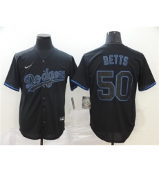 Dodgers 50 Mookie Betts Black Shadow 2020 Nike Cool Base Jersey Dodgers 50 Mookie Betts Black Shadow 2020 Nike Cool Base Jersey