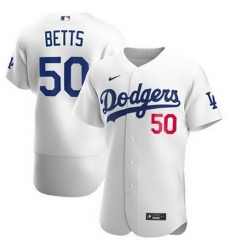 Dodgers 50 Mookie Betts Nike White Jersey Dodgers 50 Mookie Betts Nike White Jersey