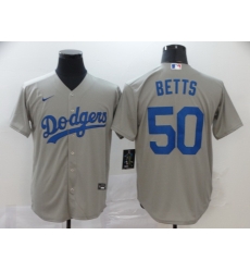 Dodgers 50 Mookie Betts Royal Gray 2020 Nike Cool Base Jersey Dodgers 50 Mookie Betts Royal Gray 2020 Nike Cool Base Jersey