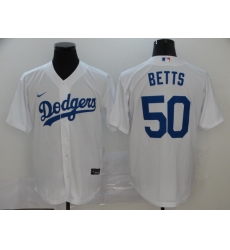 Dodgers 50 Mookie Betts White 2020 Nike Cool Base Jersey Dodgers 50 Mookie Betts White 2020 Nike Cool Base Jersey