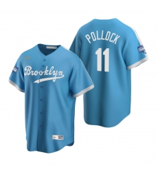 Men Brooklyn Los Angeles Dodgers 11 A J Pollock Light Blue 2020 World Series Champions Cooperstown Collection Jersey Men Brooklyn Los Angeles Dodgers 11 A J Pollock Light Blue 2020 World Series Champions Cooperstown Collection Jersey