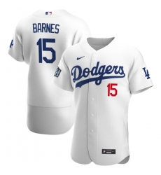 Men Los Angeles Dodgers 15 Austin Barnes Men Nike White Home 2020 World Series Bound Flex Base Player MLB Jersey Men Los Angeles Dodgers 15 Austin Barnes Men Nike White Home 2020 World Series Bound Flex Base Player MLB Jersey