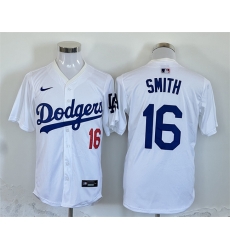 Men Los Angeles Dodgers 16 Will Smith White 2024 Limited Stitched Baseball Jersey Men Los Angeles Dodgers 16 Will Smith White 2024 Limited Stitched Baseball Jersey