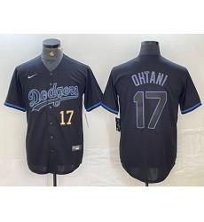 Men Los Angeles Dodgers 17 Shohei Ohtani Black Cool Base Stitched Baseball Jersey 20 Men Los Angeles Dodgers 17 Shohei Ohtani Black Cool Base Stitched Baseball Jersey 20