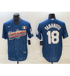Men Los Angeles Dodgers 18 Yoshinobu Yamamoto Navy Cool Base With Patch Stitched Baseball JerseyS 1 Men Los Angeles Dodgers 18 Yoshinobu Yamamoto Navy Cool Base With Patch Stitched Baseball JerseyS 1
