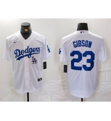 Men Los Angeles Dodgers 23 Kirk Gibson White Cool Base Stitched Baseball Jersey 3 Men Los Angeles Dodgers 23 Kirk Gibson White Cool Base Stitched Baseball Jersey 3