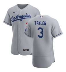 Men Los Angeles Dodgers 3 Chris Taylor Men Nike Gray Road 2020 Flex Base Team MLB Jersey Men Los Angeles Dodgers 3 Chris Taylor Men Nike Gray Road 2020 Flex Base Team MLB Jersey
