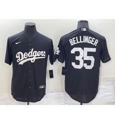 Men Los Angeles Dodgers 35 Cody Bellinger Black Cool Base Stitched Jerseyys Men Los Angeles Dodgers 35 Cody Bellinger Black Cool Base Stitched Jerseyys