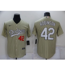 Men Los Angeles Dodgers 42 Jackie Robinson Cream Cool Base Stitched jersey Men Los Angeles Dodgers 42 Jackie Robinson Cream Cool Base Stitched jersey