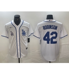 Men Los Angeles Dodgers 42 Jackie Robinson White Cool Base Stitched Baseball Jersey Men Los Angeles Dodgers 42 Jackie Robinson White Cool Base Stitched Baseball Jersey