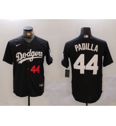 Men Los Angeles Dodgers 44 Vicente Padilla Black Cool Base Stitched Baseball Jersey 1 Men Los Angeles Dodgers 44 Vicente Padilla Black Cool Base Stitched Baseball Jersey 1