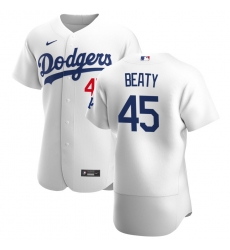 Men Los Angeles Dodgers 45 Matt Beaty Men Nike White Home 2020 Flex Base Player MLB Jersey Men Los Angeles Dodgers 45 Matt Beaty Men Nike White Home 2020 Flex Base Player MLB Jersey